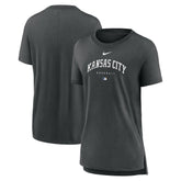 Kansas City Royals Nike Women's Authentic Collection Early Work Tri-Blend T-Shirt - MLB