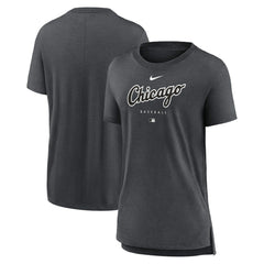 Chicago White Sox Nike Women's Authentic Collection Early Work Tri-Blend T-Shirt - MLB