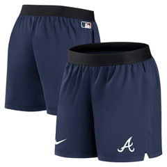 Atlanta Braves Nike Women's Authentic Collection Team Performance Shorts - MLB