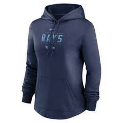 Tampa Bay Rays Nike Women's Authentic Collection Pregame Performance Pullover Hoodie - MLB