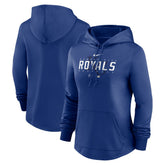 Kansas City Royals Nike Women's Authentic Collection Pregame Performance Pullover Hoodie - MLB