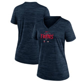Minnesota Twins Nike Women's Authentic Collection Velocity Practice Performance V-Neck T-Shirt - MLB