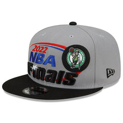 Boston Celtics 2022 Eastern Conference Champions Locker Room 9FIFTY Snapback Adjustable Hat Gray/Black - NBA