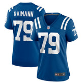 Bernhard Raimann Indianapolis Colts Women's Player Game Jersey Royal | Nike for Sale