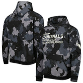 Arizona Cardinals The Wild Collective Camo Pullover Hoodie Black | NFL