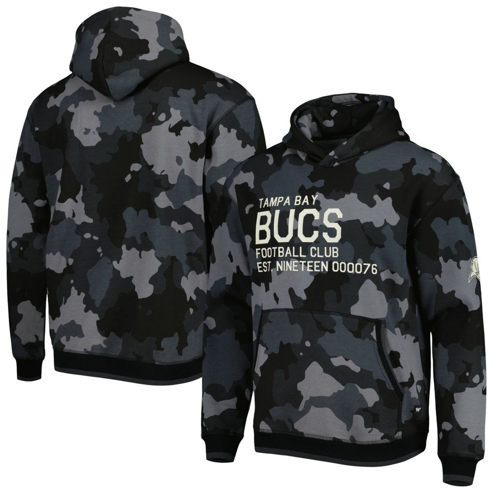 Tampa Bay Buccaneers The Wild Collective Camo Pullover Hoodie Black | NFL