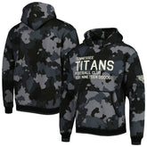 Tennessee Titans The Wild Collective Camo Pullover Hoodie Black | NFL