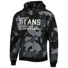 Tennessee Titans The Wild Collective Camo Pullover Hoodie Black | NFL
