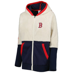 Boston Red Sox G-III 4Her by Carl Banks Women's Shuffle It Raglan Full-Zip Hoodie - MLB