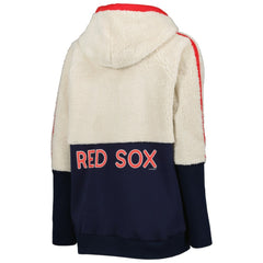 Boston Red Sox G-III 4Her by Carl Banks Women's Shuffle It Raglan Full-Zip Hoodie - MLB