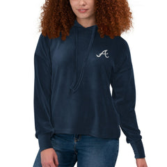 Atlanta Braves Touch Women's End Line Pullover Hoodie - MLB