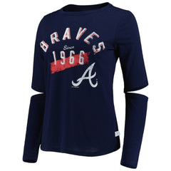 Atlanta Braves Touch Women's Formation Long Sleeve T-Shirt - MLB