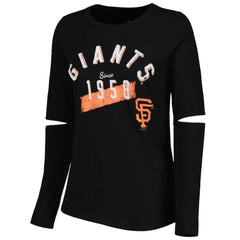San Francisco Giants Touch Women's Formation Long Sleeve T-Shirt - MLB