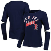 Boston Red Sox Touch Women's Formation Long Sleeve T-Shirt - MLB