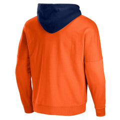 Denver Broncos NFL x Staple Throwback Vintage Wash Pullover Hoodie Orange | NFL