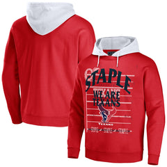 Houston Texans NFL x Staple Throwback Vintage Wash Pullover Hoodie Navy | NFL