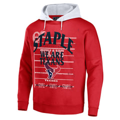 Houston Texans NFL x Staple Throwback Vintage Wash Pullover Hoodie Navy | NFL