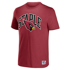 Arizona Cardinals NFL x Staple Logo Lockup T-Shirt Cardinal | NFL