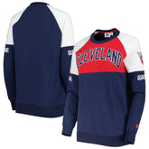 Cleveland Guardians Starter Women's Baseline Raglan Pullover Sweatshirt - MLB