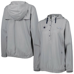 Dallas Cowboys Women's Tamiami Omni-Shade Pullover Hoodie Gray | Columbia