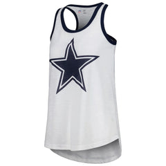 Dallas Cowboys G-III 4Her by Carl Banks Women's Tater Tank Top White | NFL