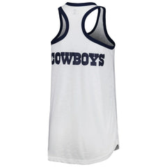 Dallas Cowboys G-III 4Her by Carl Banks Women's Tater Tank Top White | NFL