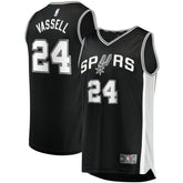 Devin Vassell San Antonio Spurs Fast Break Replica Jersey Icon Edition Black - NBA