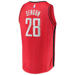 Alperen Sengun Houston Rockets Fast Break Replica Jersey Icon Edition Red - NBA