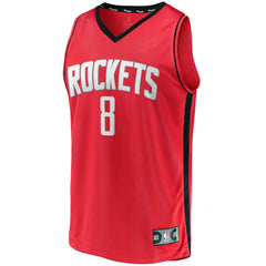 Jae'Sean Tate Houston Rockets Fast Break Replica Jersey Icon Edition Red - NBA