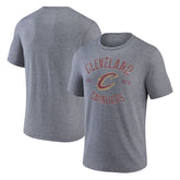 Cleveland Cavaliers Heritage Tri-Blend T-Shirt Heather Gray - NBA