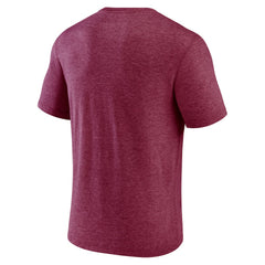 Cleveland Cavaliers Heritage Tri-Blend T-Shirt Wine - NBA