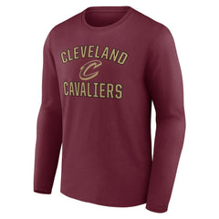 Cleveland Cavaliers Victory Arch Team Long Sleeve T-Shirt Wine - NBA