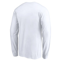 Cleveland Cavaliers Primary Logo Team Long Sleeve T-Shirt White - NBA