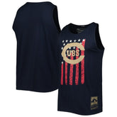 Chicago Cubs Mitchell & Ness Cooperstown Collection Stars and Stripes Tank Top - MLB