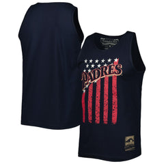 San Diego Padres Mitchell & Ness Cooperstown Collection Stars and Stripes Tank Top - MLB
