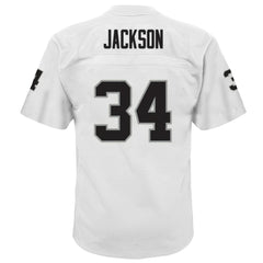 Bo Jackson Las Vegas Raiders Youth 1988 Retired Player Legacy Jersey White | Mitchell & Ness