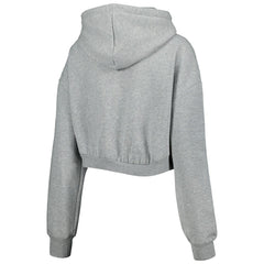Indianapolis Colts The Wild Collective Women's Cropped Pullover Hoodie Gray | NFL