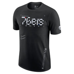 Philadelphia 76ers Courtside Air Traffic Control Max90 T-Shirt Black - NBA