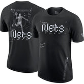 Brooklyn Nets Courtside Air Traffic Control Max90 T-Shirt Black - NBA