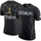 Golden State Warriors Courtside Air Traffic Control Max90 T-Shirt Black - NBA