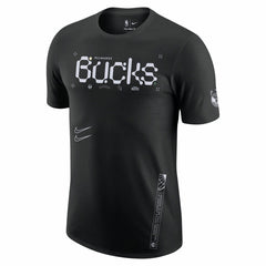 Milwaukee Bucks Courtside Air Traffic Control Max90 T-Shirt Black - NBA