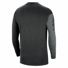 Los Angeles Lakers Courtside Versus Flight MAX90 Long Sleeve T-Shirt Black - NBA
