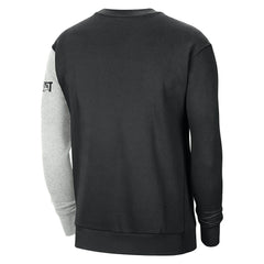 Golden State Warriors Courtside Versus Force & Flight Pullover Sweatshirt Black/Heather Gray - NBA