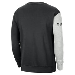 Philadelphia 76ers Courtside Versus Force & Flight Pullover Sweatshirt Black/Heather Gray - NBA