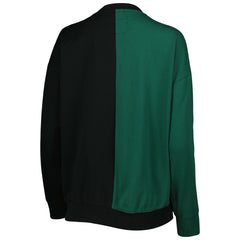 Green Bay Packers Women's Big Face Pullover Sweatshirt Green/Black | Mitchell & Ness