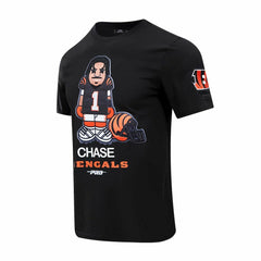 Ja'Marr Chase Cincinnati Bengals Pro Standard Player Avatar Graphic T-Shirt Black | NFL