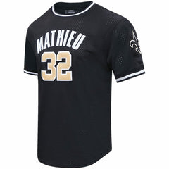 Tyrann Mathieu New Orleans Saints Pro Standard Mesh Player Name & Number Top Black | NFL