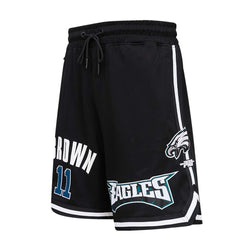 A.J. Brown Philadelphia Eagles Pro Standard Player Name & Number Shorts Black | NFL