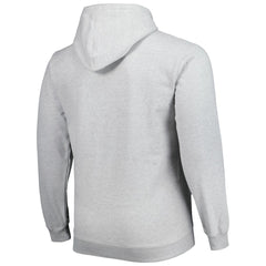 Los Angeles Lakers Big & Tall Wordmark Pullover Hoodie Heather Gray - NBA