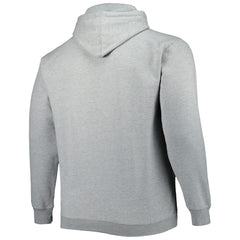 Dallas Mavericks Big & Tall Wordmark Pullover Hoodie Heather Gray - NBA